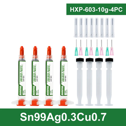 Sn99Ag0.3Cu0.7 Solder Paste, Flux, Lead-Free Solder Paste Free Cleaning Is Widely Used In All Kinds Of Soldering