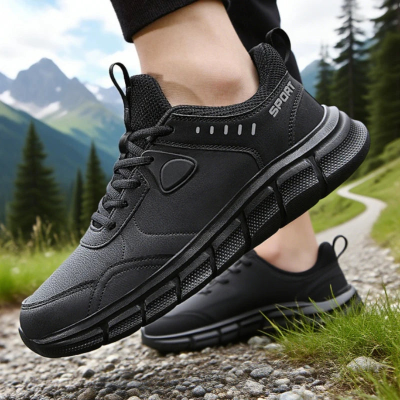 New Men's Sneakers Outdoor Waterproof Wear-resistant Camping Shoes Fashionable Design Men's Training Shoe 2025 Tenis Para Hombre
