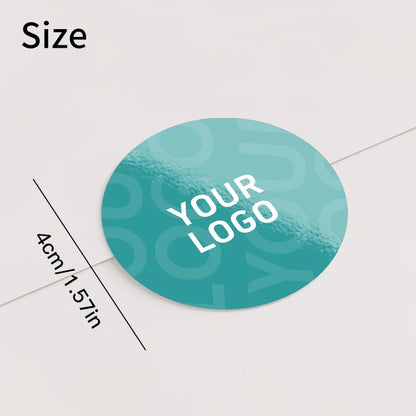 Custom-Made Event Stickers - Personalized Logo/Photo Decals for Weddings, Birthdays, Brand Promotion & Gift Packaging