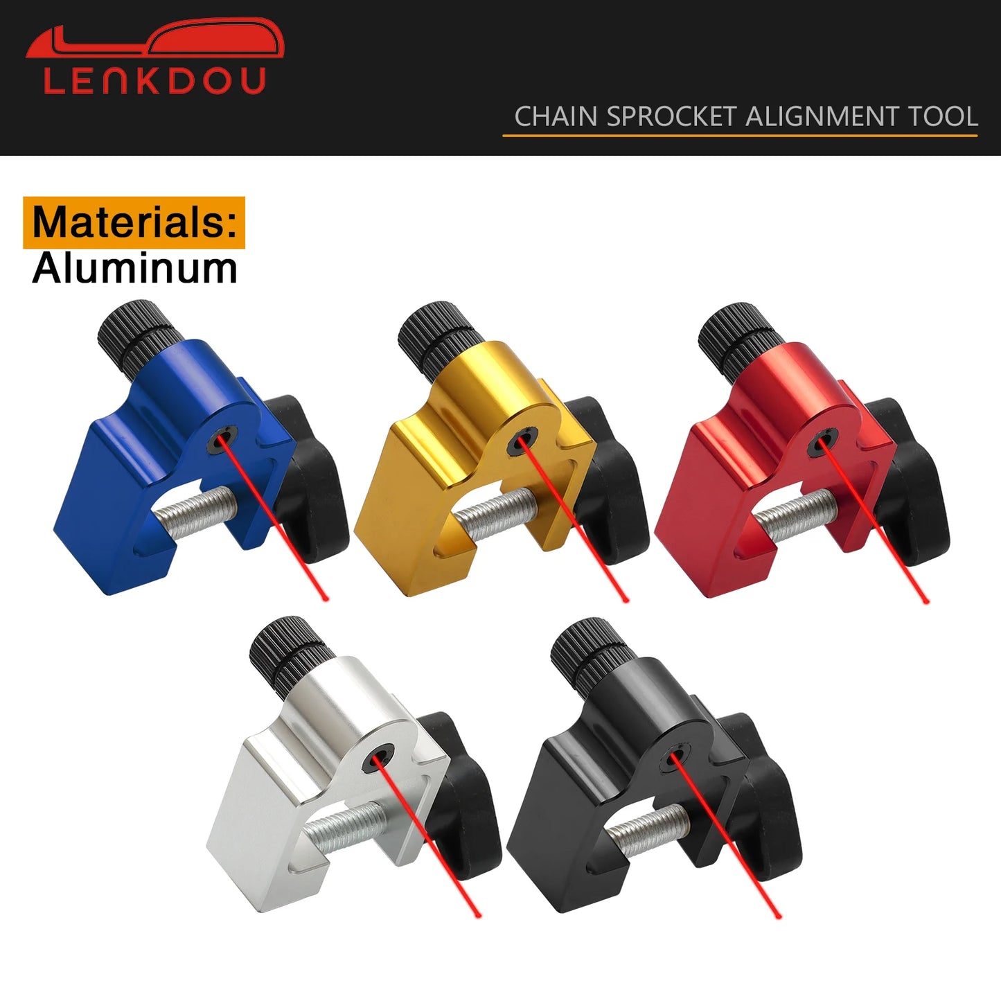 Universal Motorcycle Laser Chain Sprocket Alignment Tool ATV Chain Alignment Tool For KTM Honda Yamaha Kawaasaki Suzuki Ducati