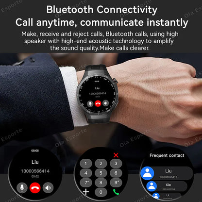 2026 Sports Watch 5 Pro GPS Track Smart Watches Men 1.52"AMOLED Full Touch Screen Waterproof Bluetooth Talk Smart Bracelet Hw12