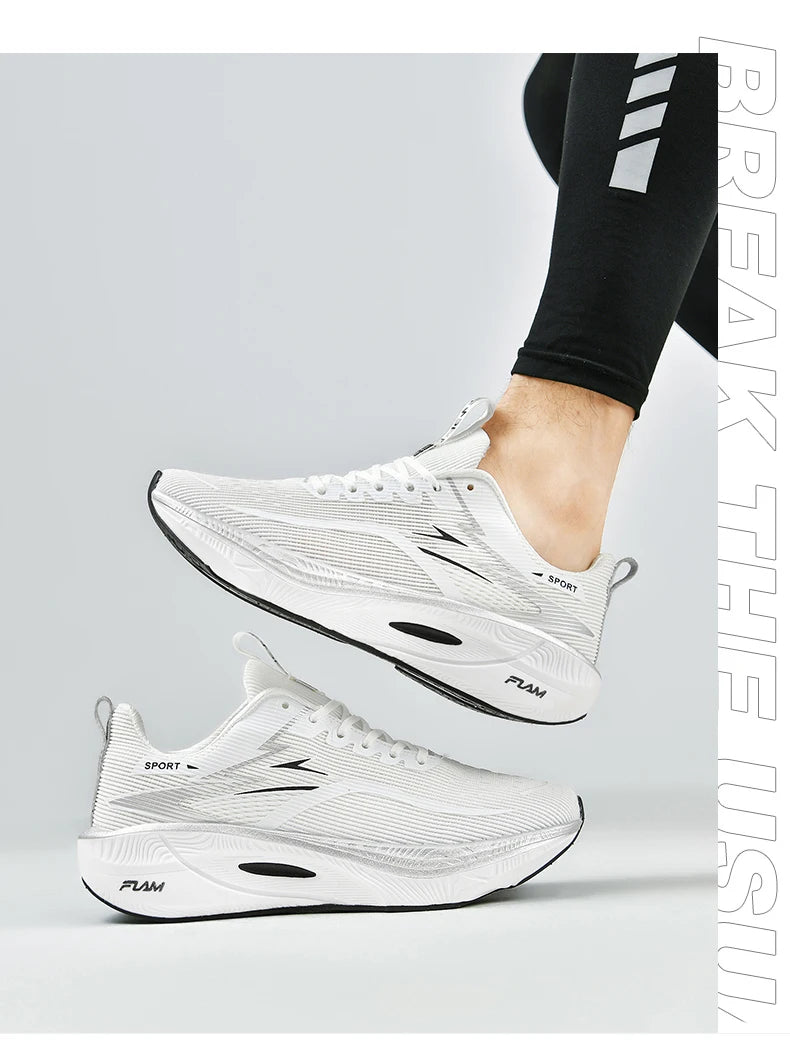 Marathon Running Shoes Speciality Men Sports Cushion Carbon Board Breathable Lightweight Comfortable Women's Athletic Sneakers