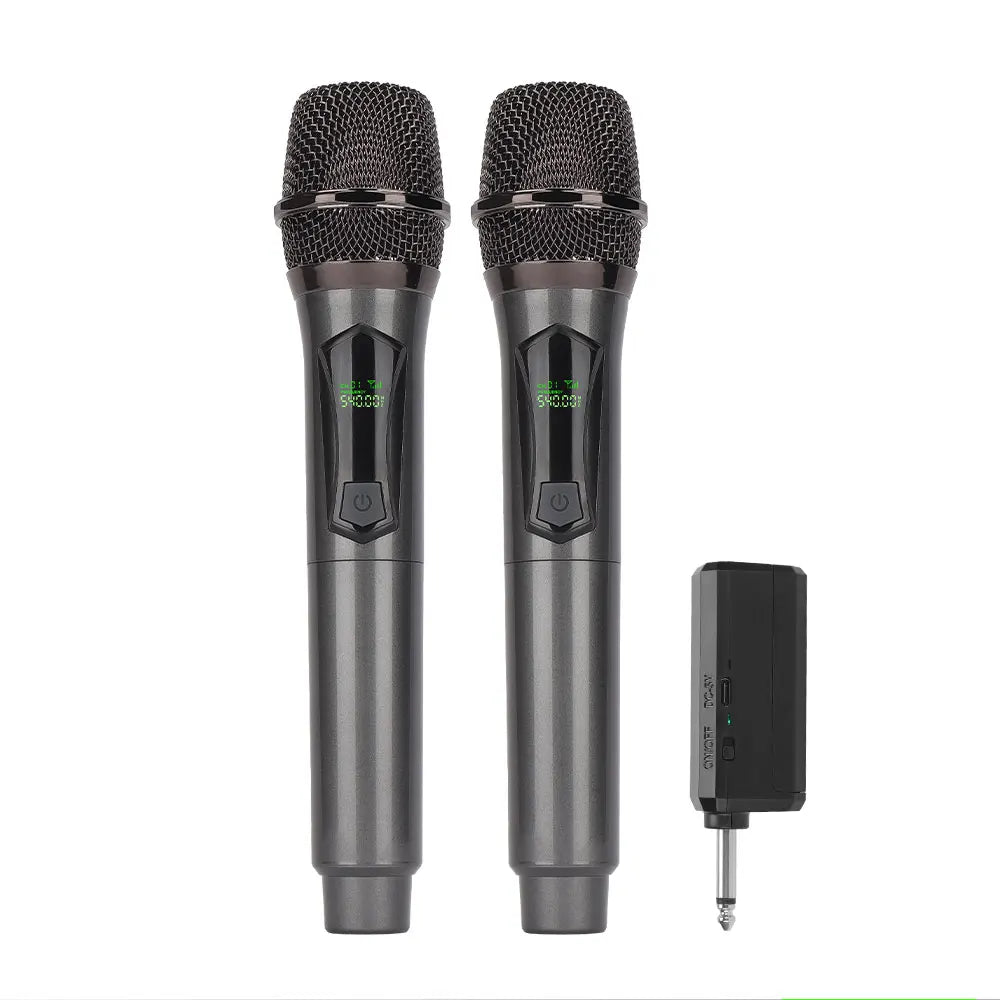 LMBGM W7 2.4G wireless charging handheld microphone system with long battery life for churches, karaoke, outdoor performances