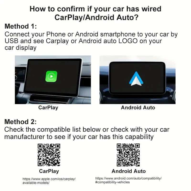 Kowankit 2026 4+32G Wireless CarPlay AI Smart Box 3 in 1 Android Auto Tv Box Netflix Youtube For Toyota Nissan Benz Honda Ford