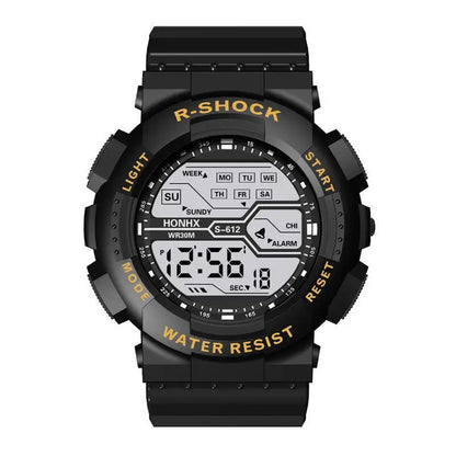 Men's Electronic Watch, Luminous Alarm Clock Sports Multi-function Boy Watch