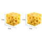 Simulate Cheese Squeeze Toy Slow Rebound Pinching Office Decompression Slow Rebound Cheese Pinching Ornament Relax Decompress