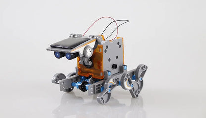 13-in-1 Solar Powered Robot Kit STEM Educational DIY Assembly Toy with Intelligent Science Puzzles Creative Gifts for Boys Girls
