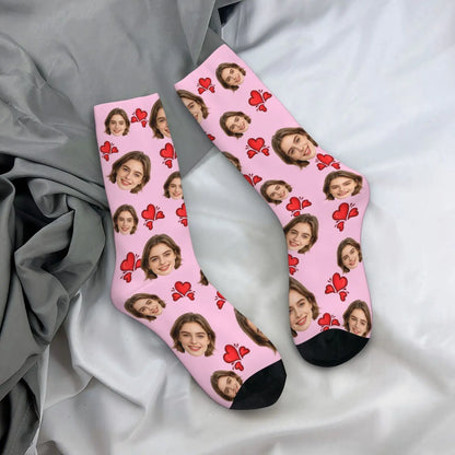 Custom Avatar Socks for Men And Women DIY Personalized Picture Photo Socks Customizable Gifts