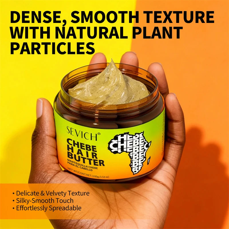 SEVICH Chebe Butter Deep Nourishes Repair Damaged Anti Hair Loss Breakage Hair Growth Oil Mask For Hair Growth Treatment
