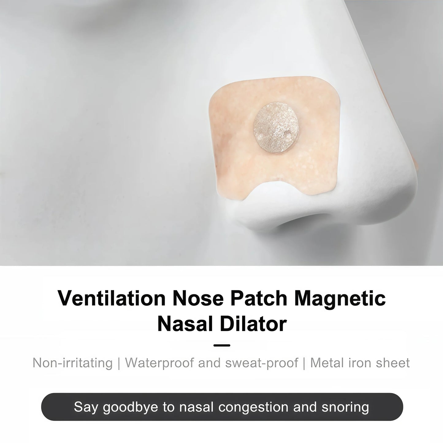 30/60/90/150Pcs Nose Breathing Patches Magnetic Suction Iron Nasal Strips Increase Air Improve Sleeping Reduce Snoring Tools