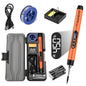 USB Soldering Iron Mini Small Soldering Iron Set Portable Household Type-C Interface 600mAh Battery Adjustable Temperature