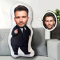 Customized Photo Plush Pillow - Personalized Gift, Soft Fabric Sofa Cushion, Perfect for Home Decoration, Perfect for Birthdays