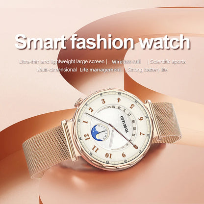 LIGE 2025 Smart Watch Women Full Circle Touch Screen Bluetooth Call Men Smartwatch Waterproof Sport Activity Fitness Watch Women
