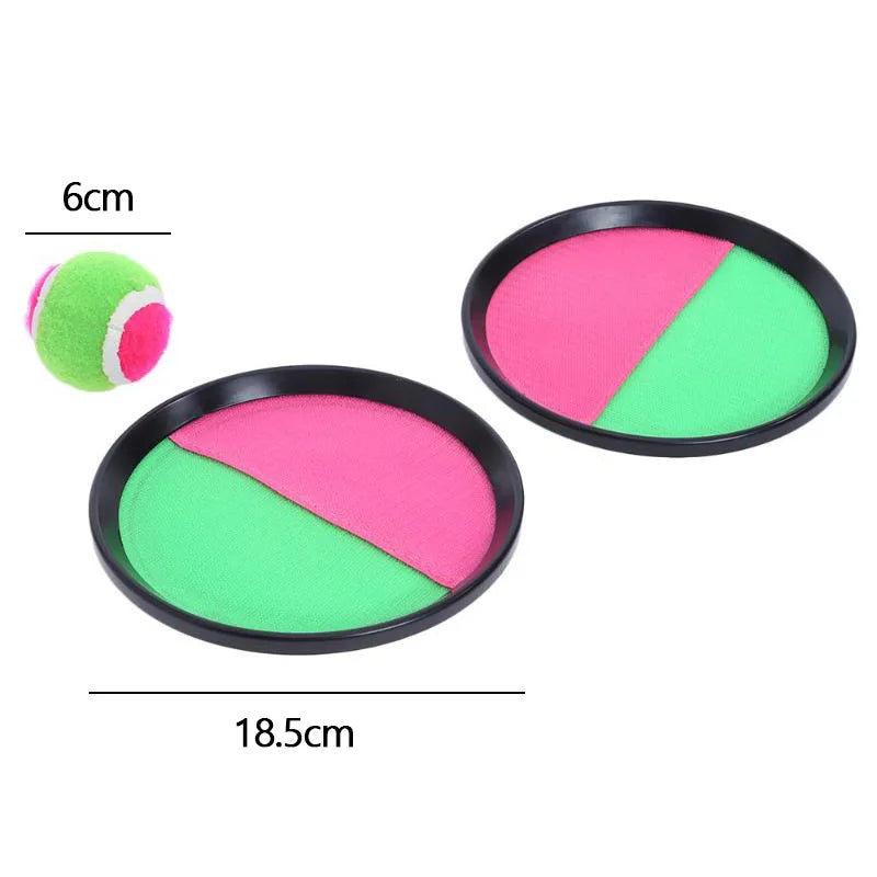 Throwing and catching adhesive target ball set beach toy family backyard outdoor game lawn children's toy