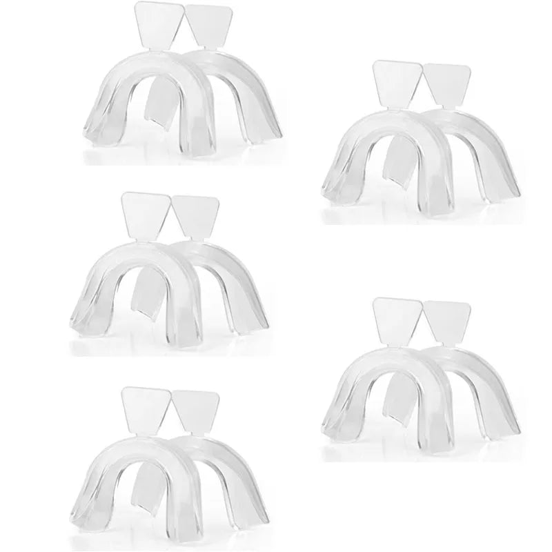 2-12Pcs Anti Snoring Bruxism Sleeping Mouth Guard Night Guard Gum Shield Mouth Tray Stop Teeth Grinding Sleep Aid Health Care