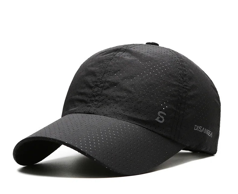 Oryginalny design Czapka do biegania Cienka Szybkoschnąca Oddychająca z daszkiem Kaczka Outdoor Męska Przeciwsłoneczna Letnia Wędkarstwo Czapka Baseballowa