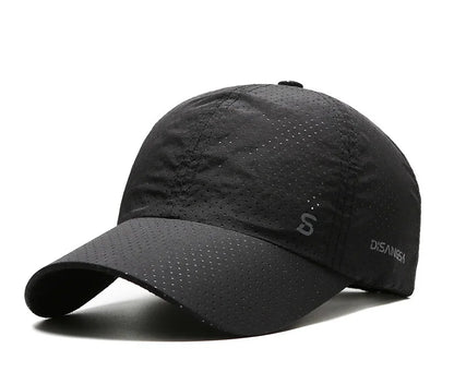 Oryginalny design Czapka do biegania Cienka Szybkoschnąca Oddychająca z daszkiem Kaczka Outdoor Męska Przeciwsłoneczna Letnia Wędkarstwo Czapka Baseballowa