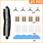 Compatible For iLife A30 Pro Robot Vacuum Cleaner Replacement Parts Kit Main Brush Side Brush HEPA Filter Mop Cloth Dust Bag