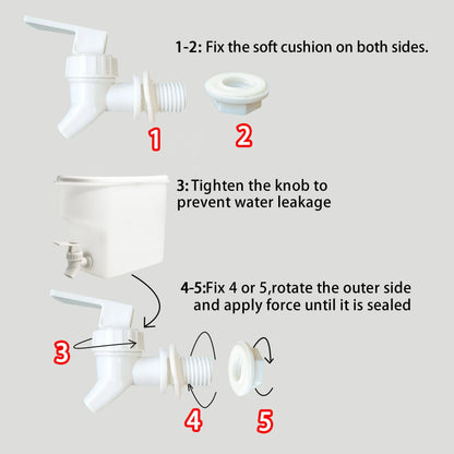 3.5L Large Capacity Cold Water Pitcher Cold Kettle with Faucet In Refrigerator Iced Beverage Dispenser Cold Water Bottle