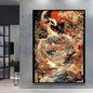 High Quality Pokemon Arcanine Pikachu Wall Painting with Unique Designs and Gorgeous Colors Adding A Touch of Brightness To Wall