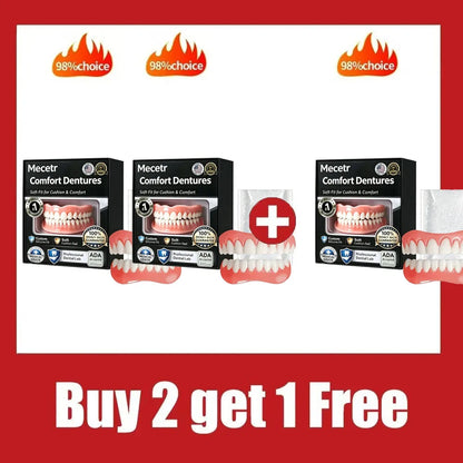 Adult Adjustable Dentures Teeth Set Fake Teeth Portable Wholesale Full Mouth Denture Sample Models and Elderly Full Mouth