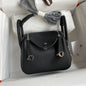 Women's Handbag 2025 New Style Top Layer Cowhide Leather Lundy Mini Doctor Bag Genuine Leather Handbag Single Shoulder Crossb...