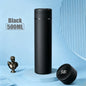 Outdoor Vacuum Insulated Cup 500ML Stainless Steel Smart Temperature Display Thermos Bottle Portable Water Mug