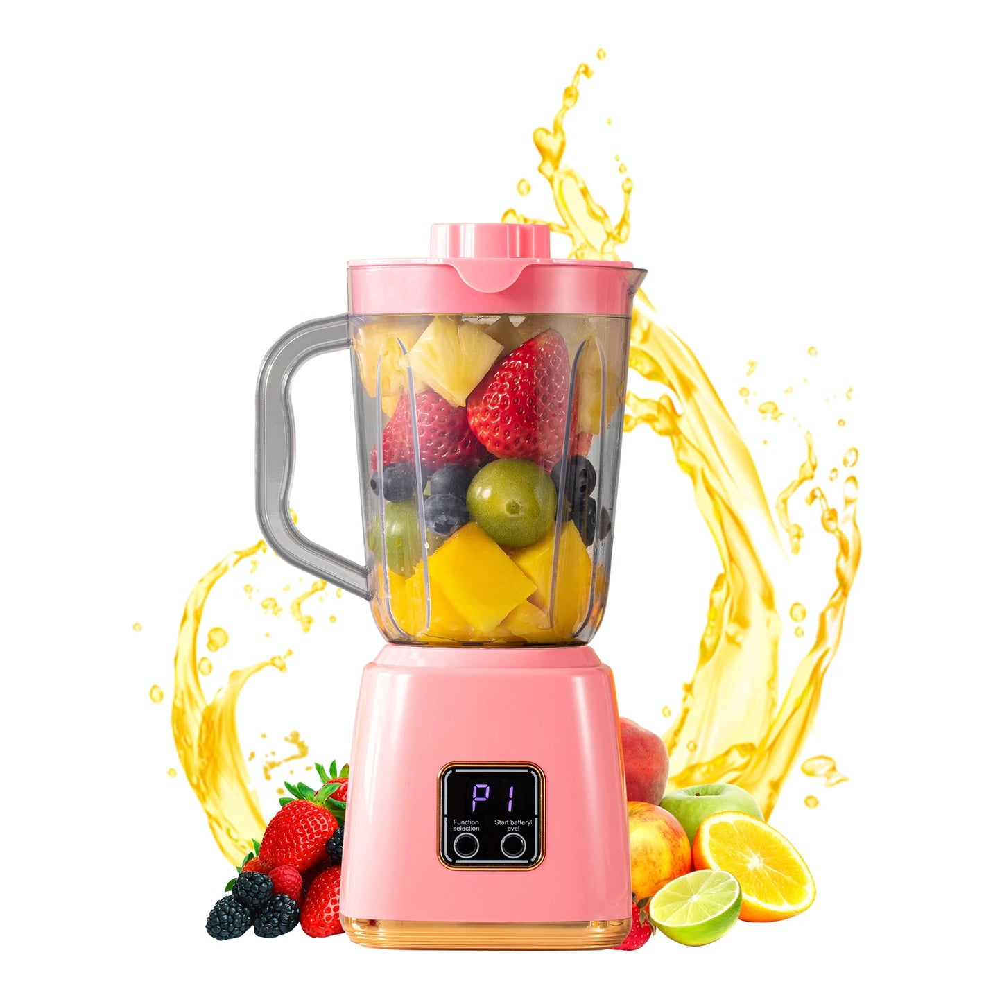 Small Household Fruit Juicer, Used for Making Smoothies and Milkshakes, Providing Instant Nutrition