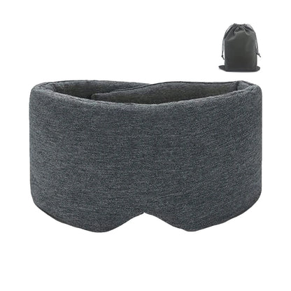 100% Handmade Cotton Sleep Mask Blackout Comfortable Breathable Eye Mask for Sleeping Adjustable  Travel Eyepatch Sleeping Mask
