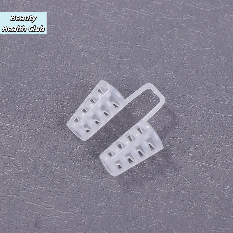 【4/8Pcs Silicone Anti Snore Nasal Dilators Apnea Aid Snoring Nose Clip Nose Breathing Apparatus Devices】