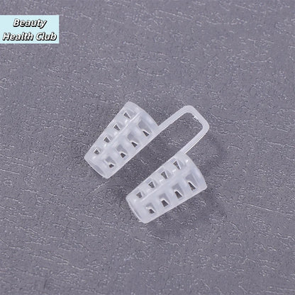 【4/8Pcs Silicone Anti Snore Nasal Dilators Apnea Aid Snoring Nose Clip Nose Breathing Apparatus Devices】