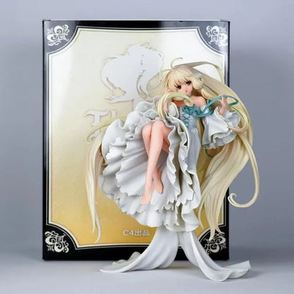 Anime Figure Chobits Chi Pvc Collectible Statue Peripherals Desktop Home Decoration For Anime Fans Otaku Collectors