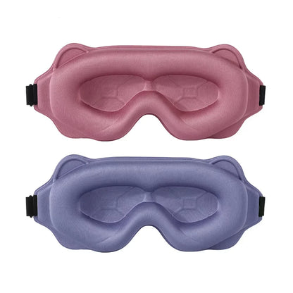 3D Sleeping Mask Block Out Light Soft Padded Sleep Mask For Eyes Slaap Masker Eye Shade Blindfold Sleeping Aid Face Mask Eyepatc