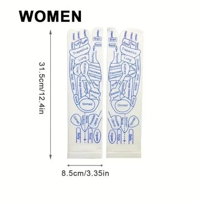 Massage Relieve Tired Feet Socks Acupressure Foot Massager Reflexology Socks Foot Point Tool Physiotherapy Sock Foot Care Tools