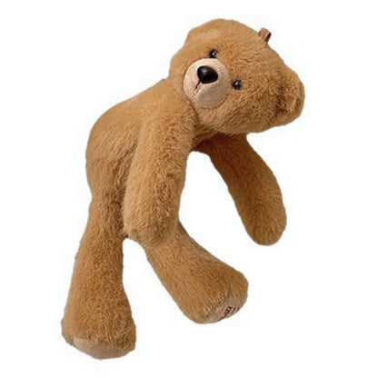1PC Cute Plush Teddy Bear Hair Claw Clip, Sweet Bow Decor Jaw Clip, Kawaii Hair Accessory For Girls Daily Casual Styling