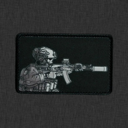 Sight Line Emblem Soldier Design Morale Badge Tactical Army Patches for Clothing Military Backpack Printed Hook and Loop Sticker