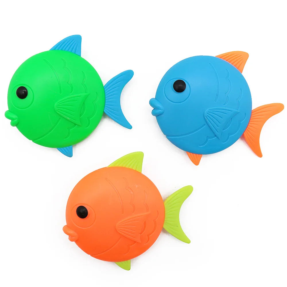 Swimming Diving Toys Set for Kids Children's Pool Treasure Hunt Games Diving Torpedo Water Ring Diamond Water Suit Toys Gift