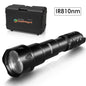 UniqueFire 2002D LED IR 940nm 850nm 810nm Hunting Flashlight Fresnel Lens Zoom Night Vision Dimmer Swtich Torch Max.1000 Meters