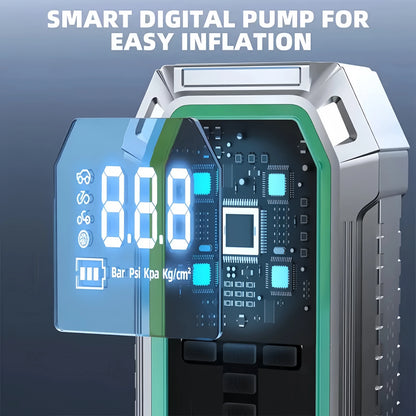 Truck Jump Starter, 180Psi Tire Inflator Compressor, 8000A Emergency Start Power Bank