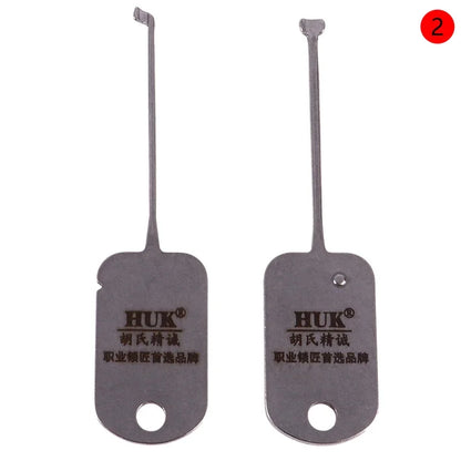 2pcs Utility Fast Kaba Lock Pick Tool, Civil Lock Quick Opener Tool Set