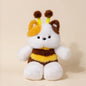 Creative Run Fast Series Plush Toys Cartoon Stuffed Animal Soft Cute West Highland calf Babys Appease Doll Pendat for Kid Gifts