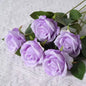 1/5/10/20pcs Roses Artificial Flowers Rose Flower Branch Artificial Red Roses Realistic Fake Rose for Wedding Home Decor
