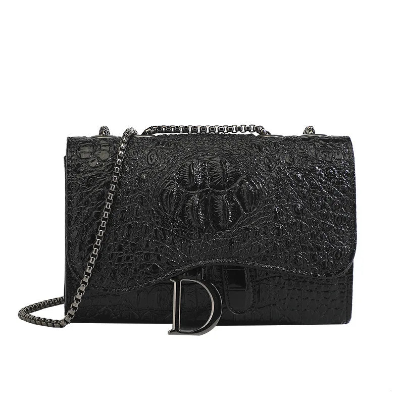 Luxury Sequined Crossbody Handbag for Women Brand Chains Shoulder Messenger Bag Casual Purse Fashionable Female Handbags