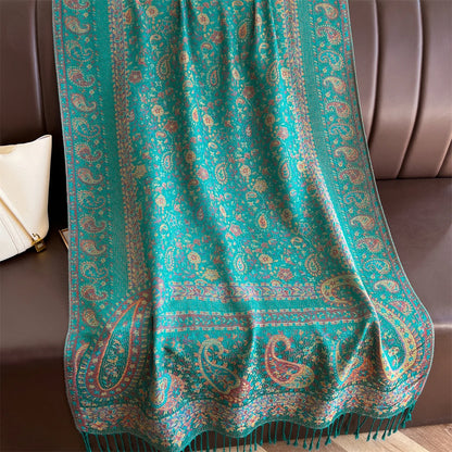 Luxury Winter Scarf Women Cashmere Warm Pashmina Brand Foulard Female Shawls Wraps Thick Soft Bufanda Poncho Scarves Stole 2025