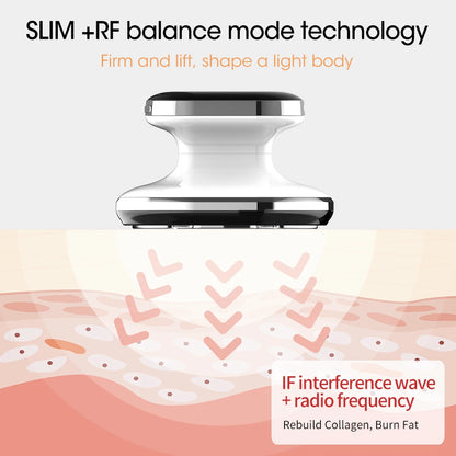 Radio Frequency Beauty Shaping Slimming Instrument Microcurrent Fat Burning Body Sculpt and Tighten Body Shaping EMS Fitness