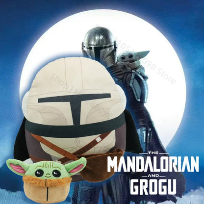 2026 New Movie The Din Djarin Mandalorians And Grogus Plush Soft Stuffed Collectible Cute Anime Peripheral Plushie Doll Toy Gift