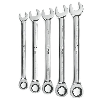 Ratchet Metric Wrenches Torque Universal Spanners for Car Repair Hand Tools l key tool set