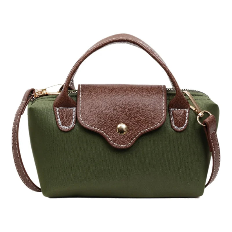 Retro Casual Fashion Ladies Shoulder Bag Stylish Trendy Crossbody Bag Quality Small Square Bag Urban Minimalist Style Polyest...