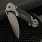 Compact folding knife with outdoor functions, stainless steel small knife, portable travel knife, fruit knife, for camping.