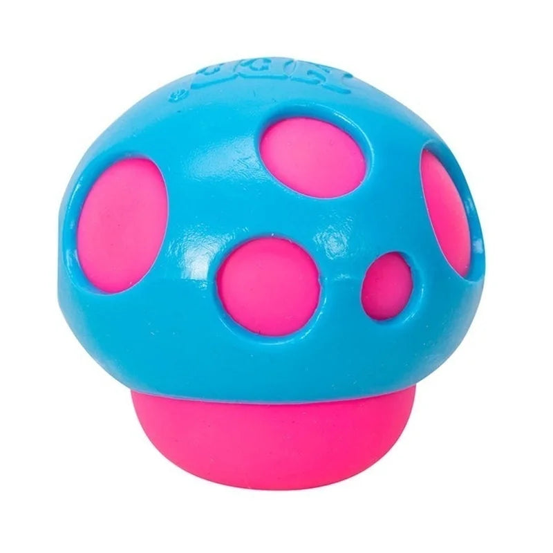 Schylling Groovy Needoh Mushroom Squishy Toy Soft Dough Squeeze Ball Tactile Sensory Fidget Toy Stress Relief Decompression Vent